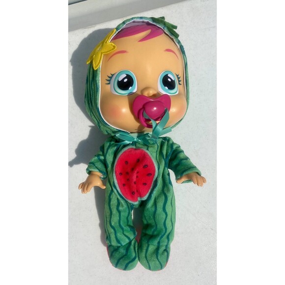12" Cry Babies Tutti Frutti Doll Tested and Works - Picture 2 of 8